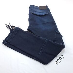 True Religion Halle Mid Rise Super Skinny Casual Denim Jeans Womens Size 26 Blue